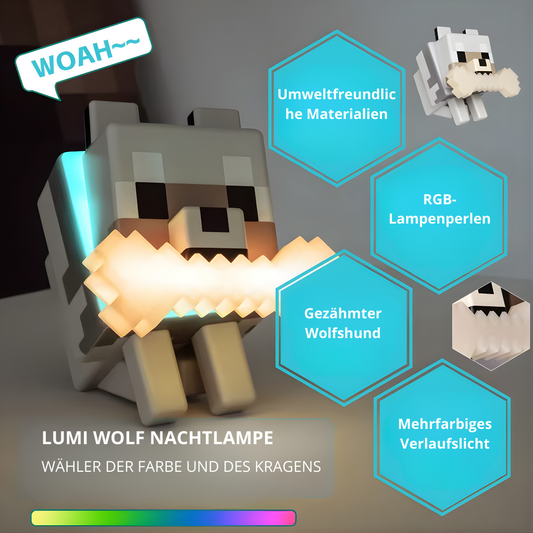 Lumi Wolf® MC Night Lamp