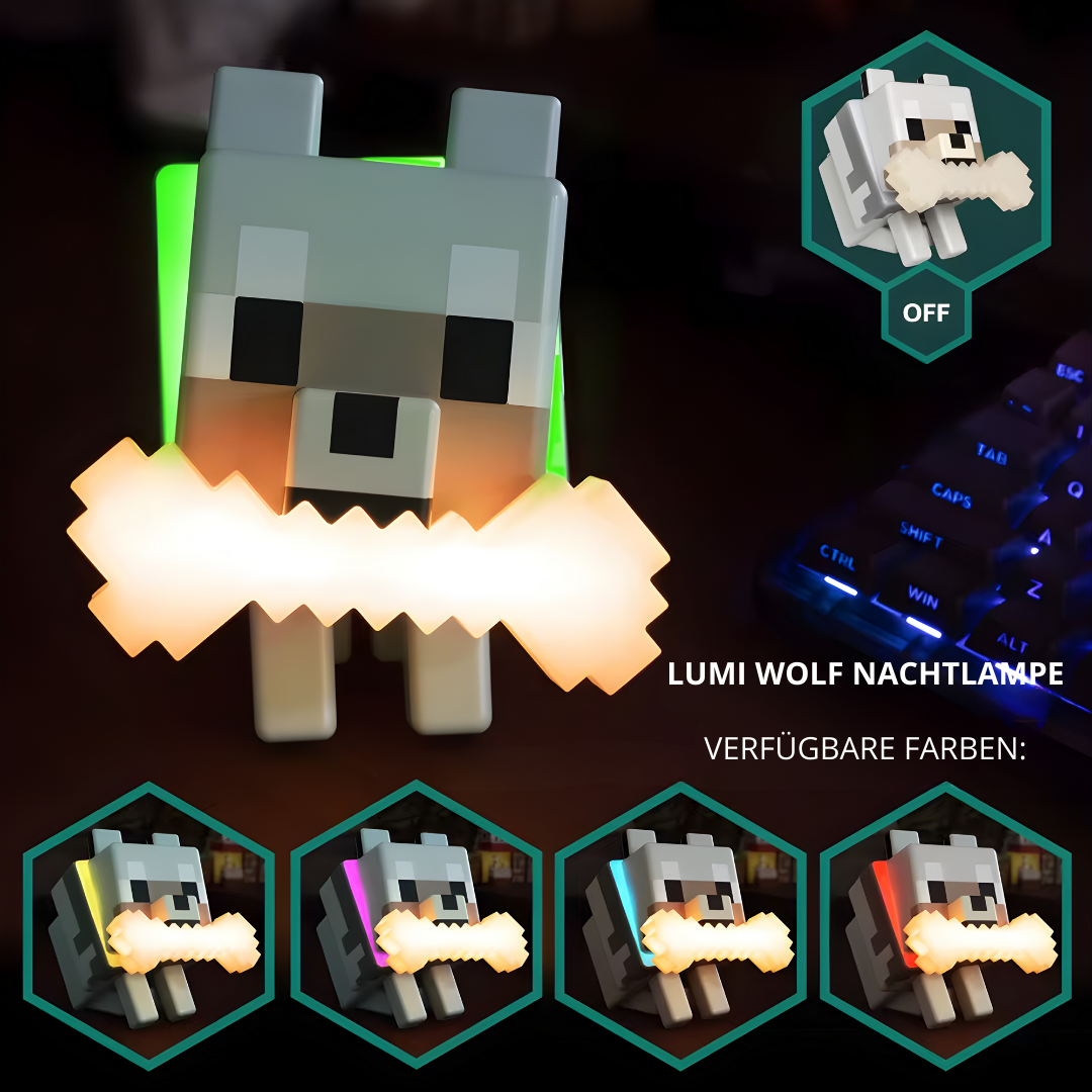 Lumi Wolf® MC Night Lamp