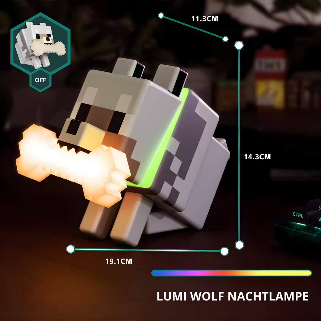 Lumi Wolf® MC Night Lamp